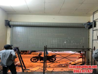 Cách lắp đặt cửa cuốn