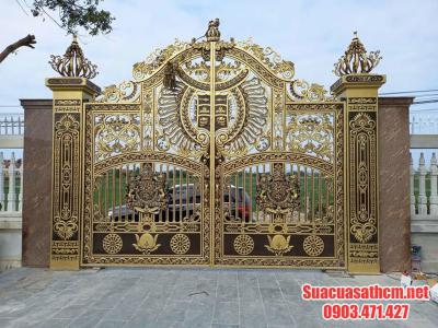 Quy trình sản xuất cổng nhôm đúc