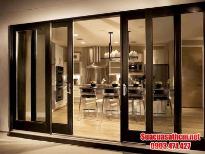 Cửa nhôm xếp trượt là gì?