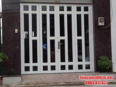 Cách làm cửa sắt 4 cánh