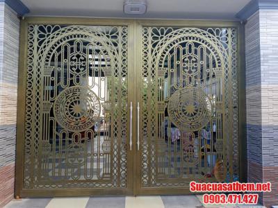 Mẫu cổng sắt cnc đẹp