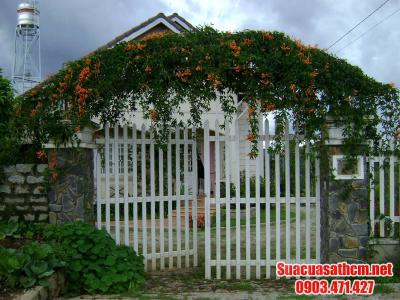 Kích thước cổng nhà vườn